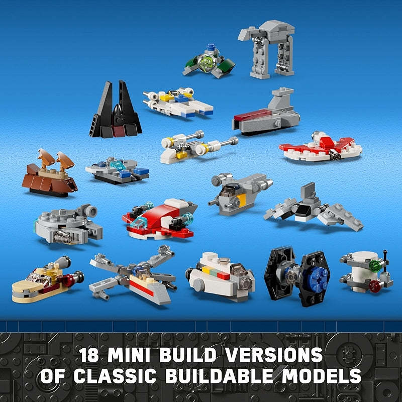 Star Wars Advent Calendar 2024 Building Set With Mini Toys-Amzemart