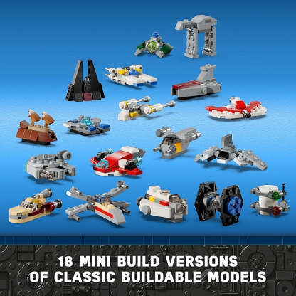 Star Wars Advent Calendar 2024 Building Set With Mini Toys-Amzemart