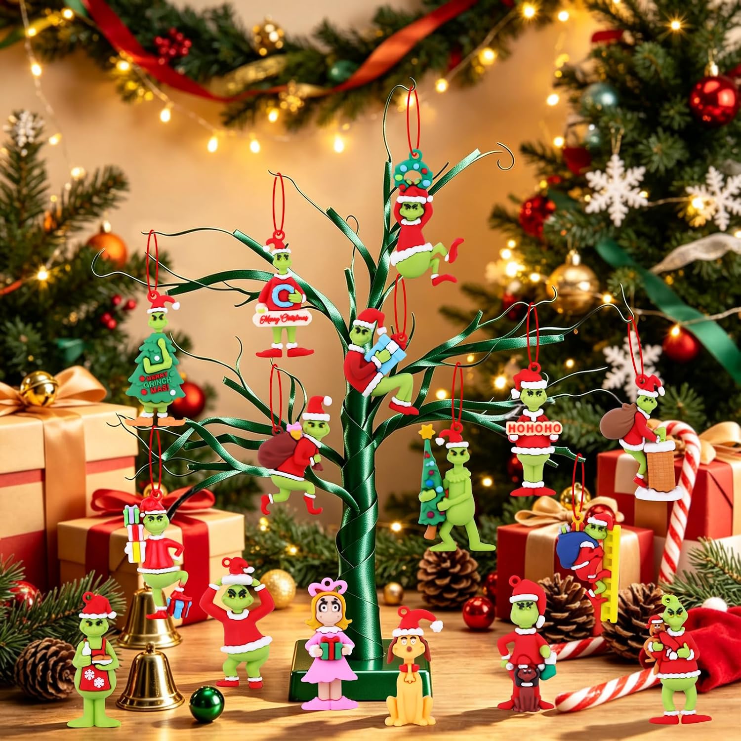 Christmas Tree Ornament Advent Calendar Countdown Set