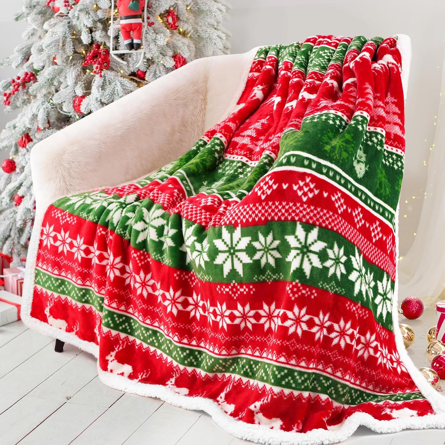 Soft Christmas Blanket For Bed For Men And Women
