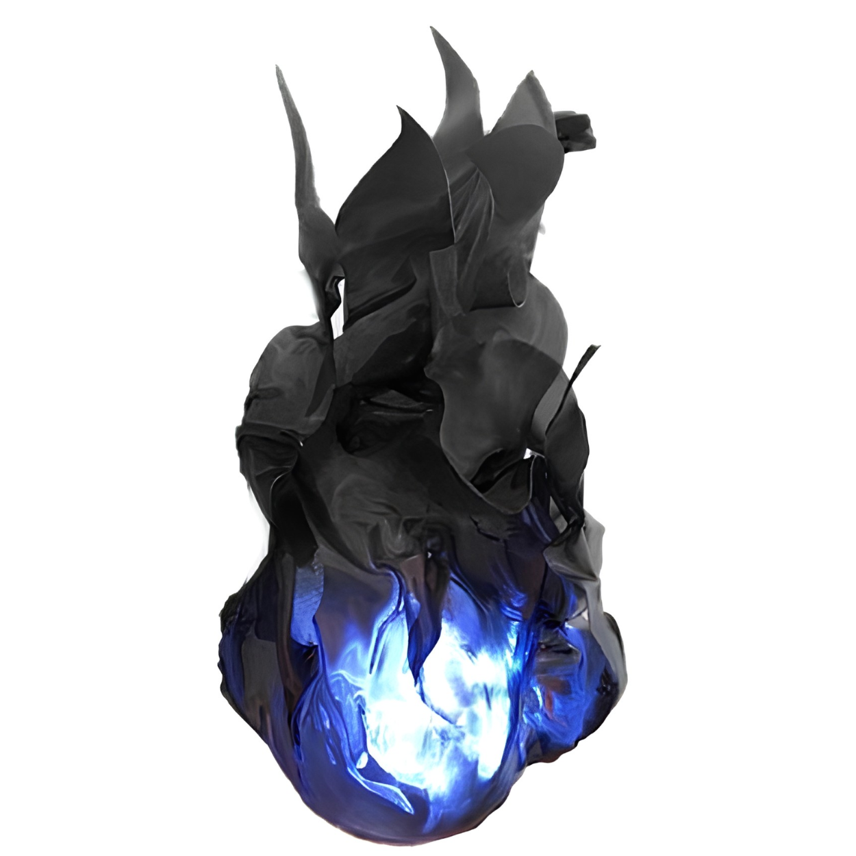 Halloween Floating Fireball Prop With LED Glow