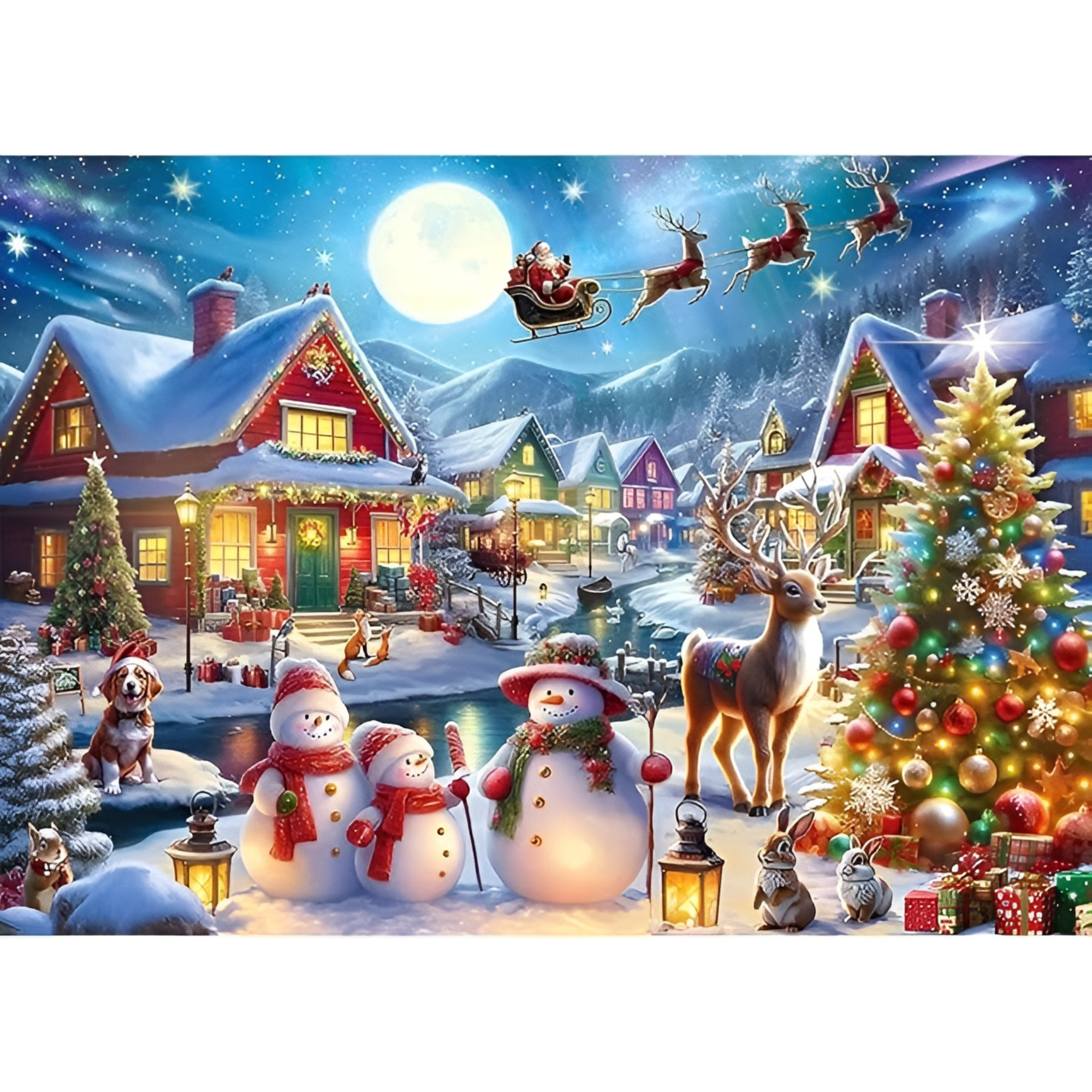 Christmas Large Diamond Painting Kits for Adults
