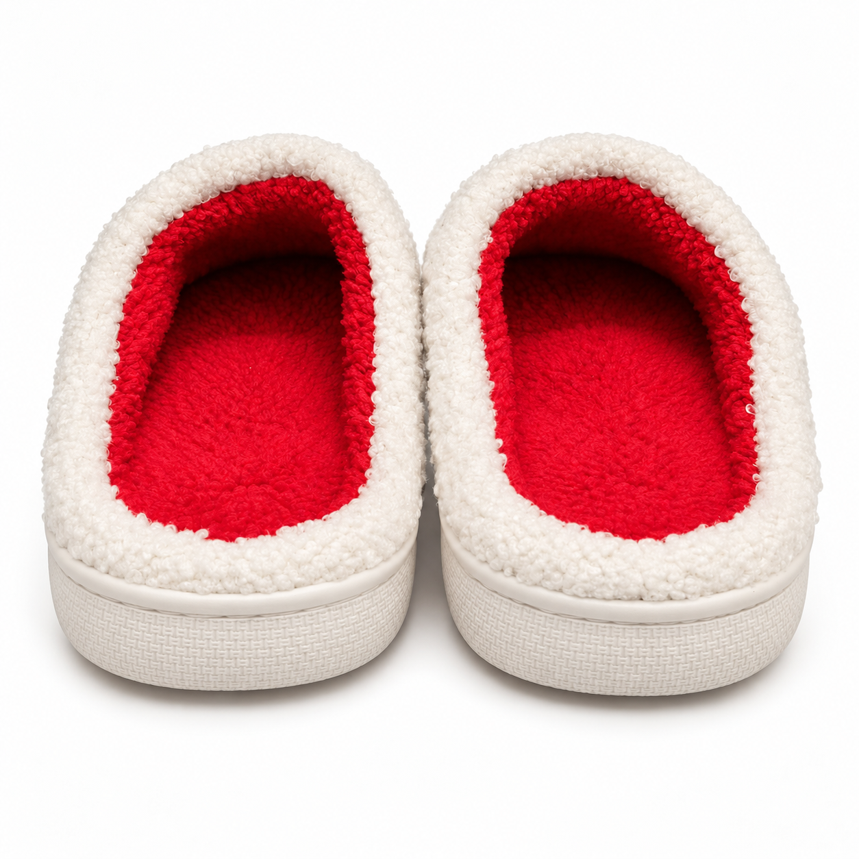 Christmas Candy Cane Snowflake Slippers For Men And Women