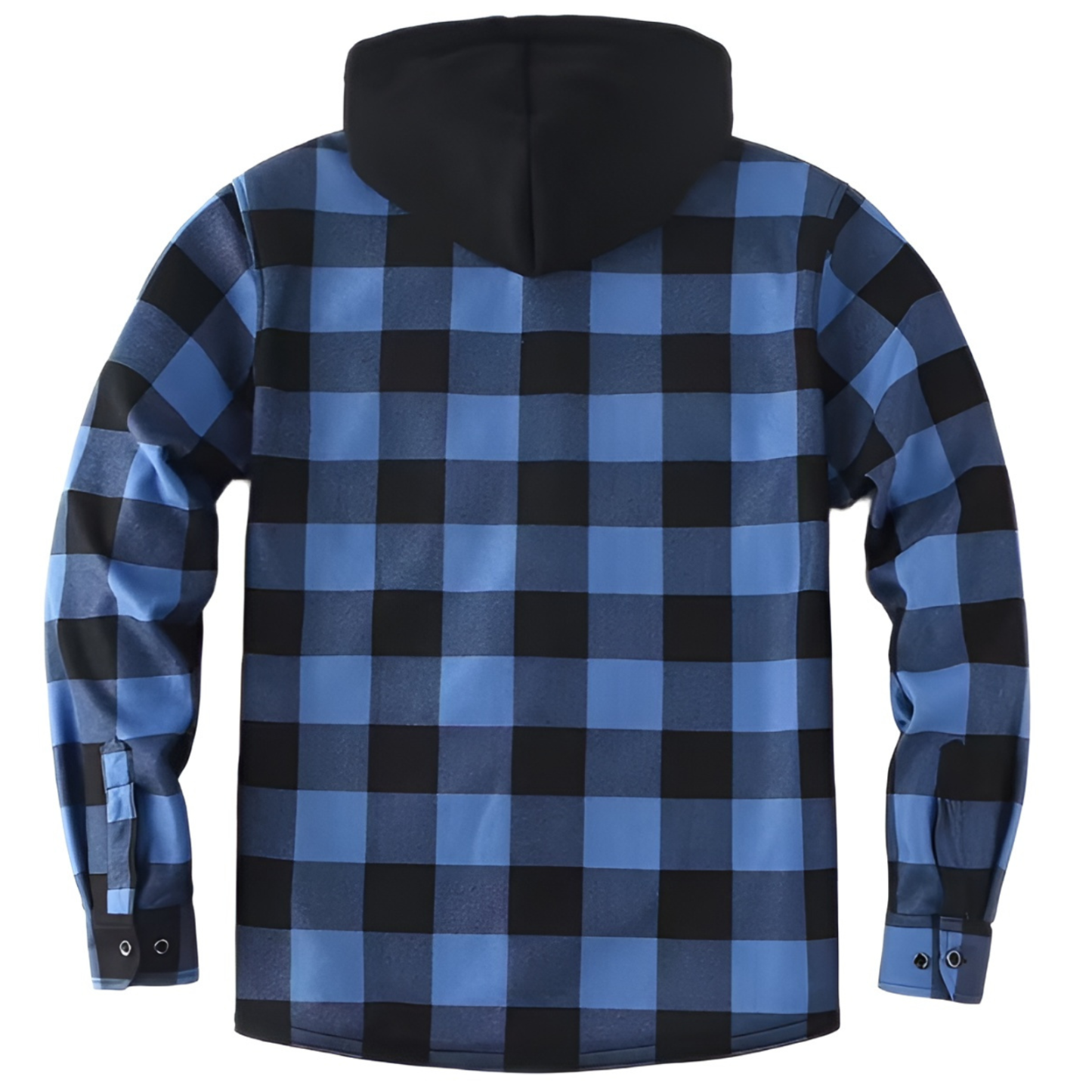 Men Heavyweight Winter Hooded Shirt