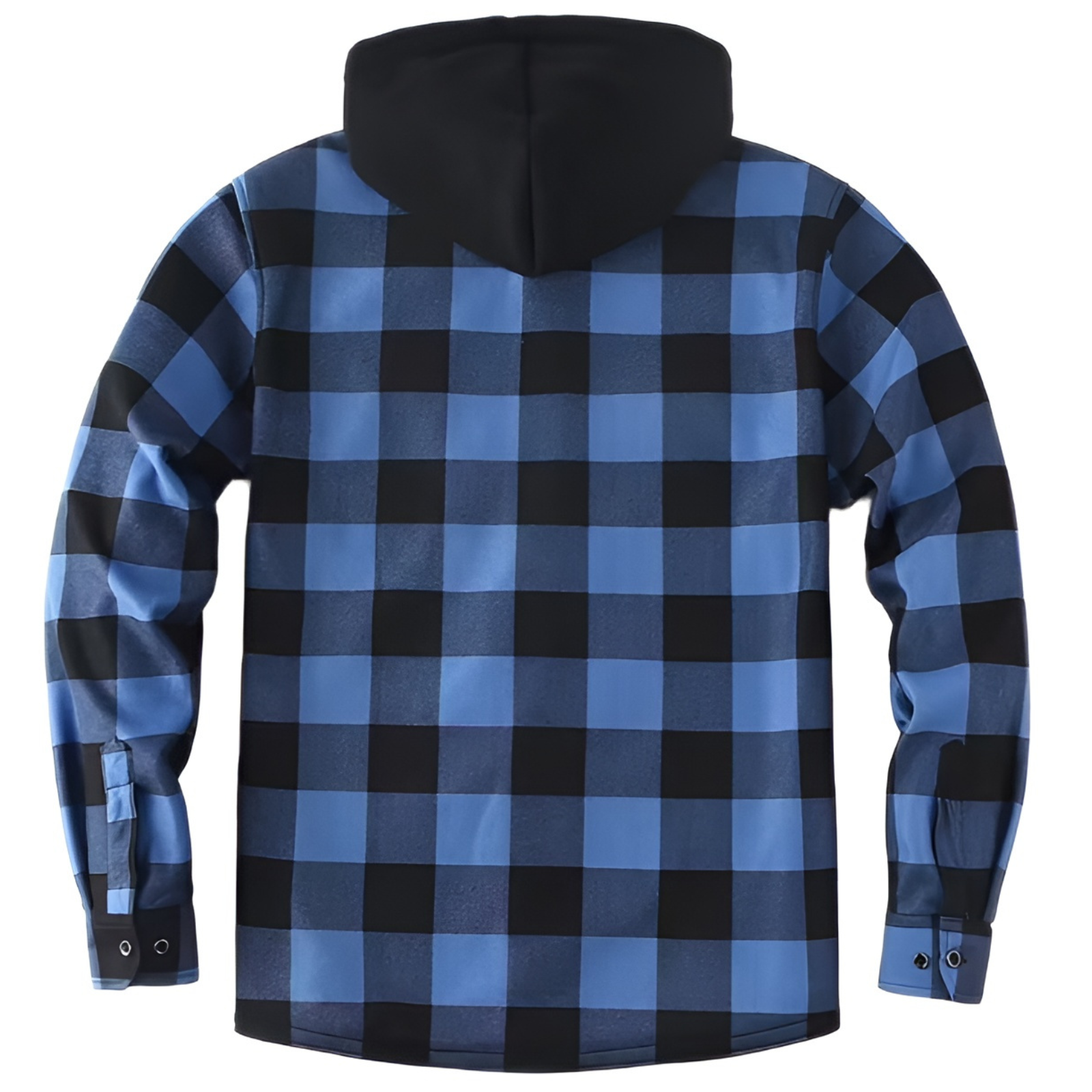 Men Heavyweight Winter Hooded Shirt