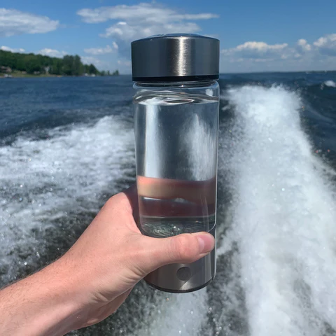 Portable Hydrogen Alkaline Water Ionizer Antioxidant Bottle