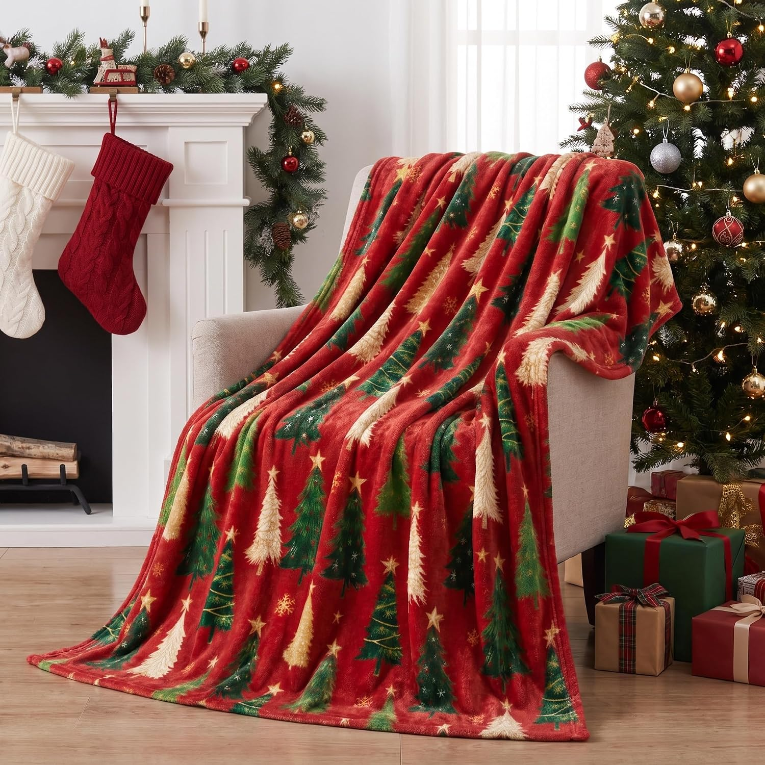 Christmas Theme Blankets For Men & Women