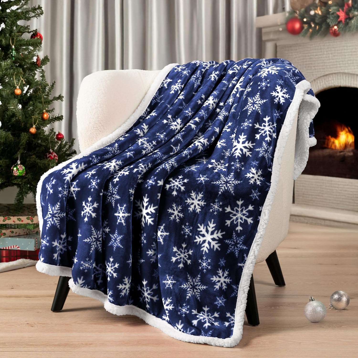 Christmas Holiday Winter Cozy Blanket For Men And Women