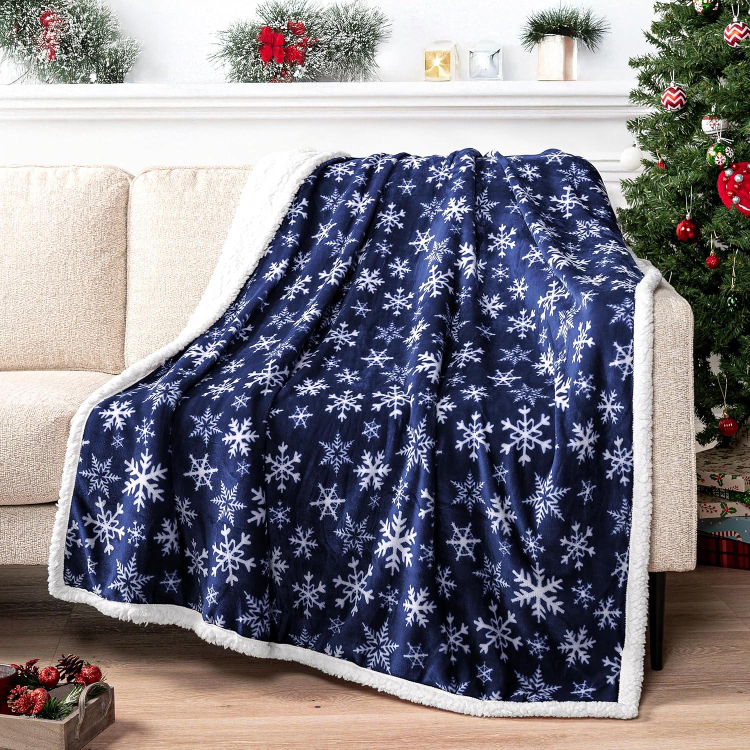 Christmas Holiday Winter Cozy Blanket For Men And Women