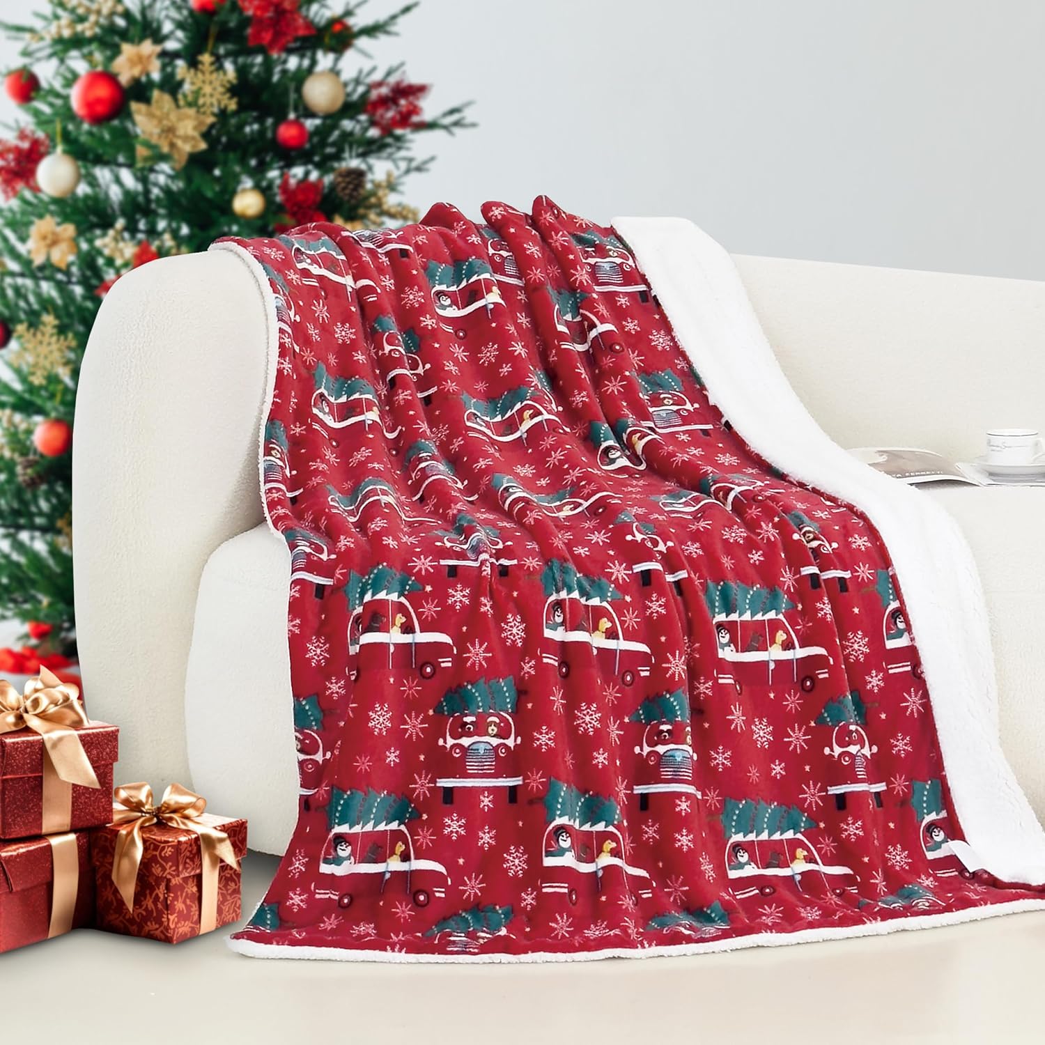 Soft Christmas Blanket For Men And Women