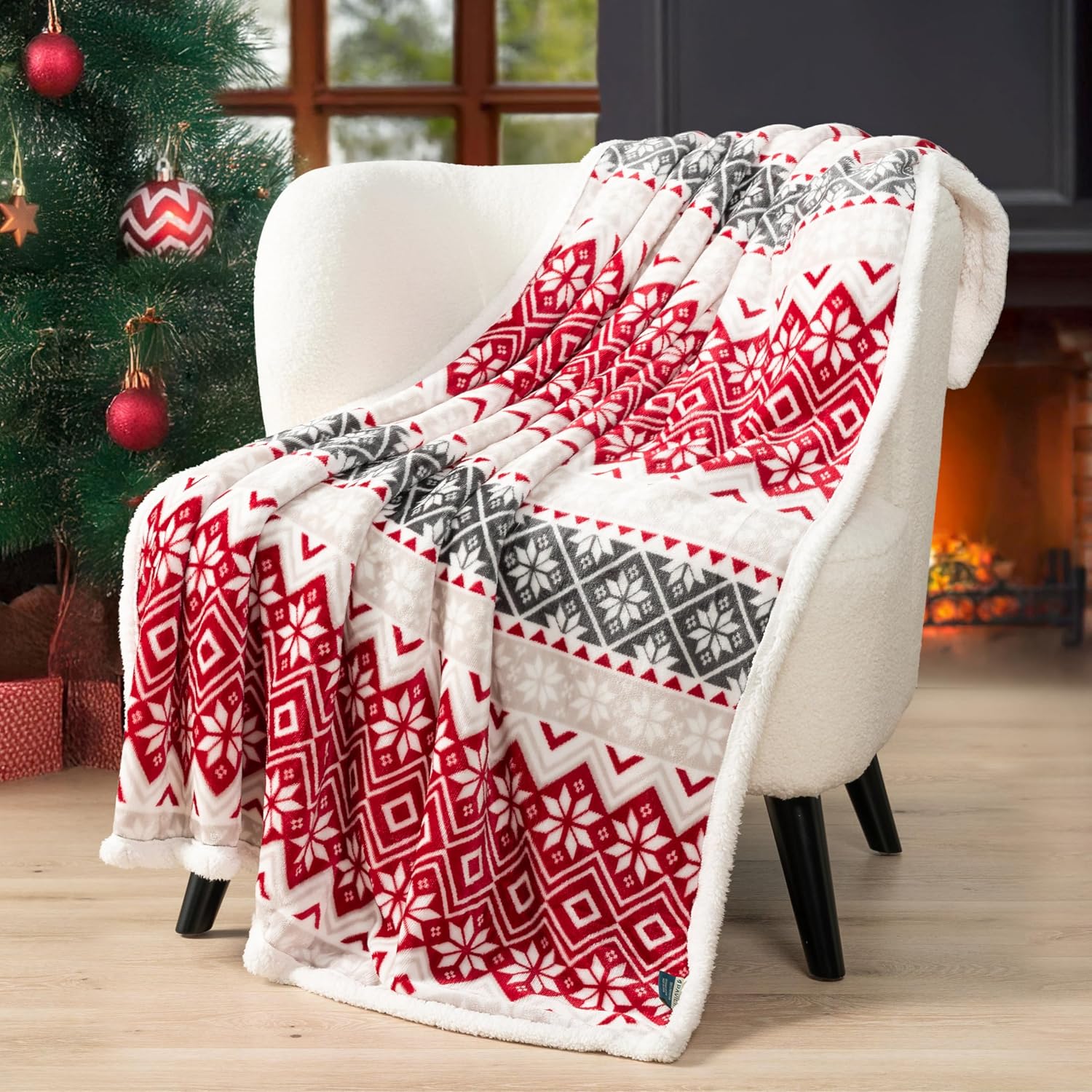 Christmas Holiday Winter Cozy Blanket For Men And Women