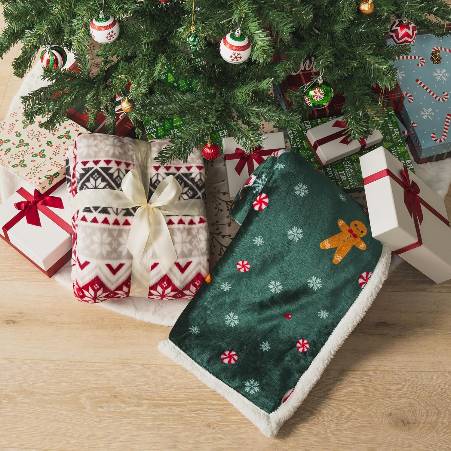 Christmas Holiday Winter Cozy Blanket For Men And Women