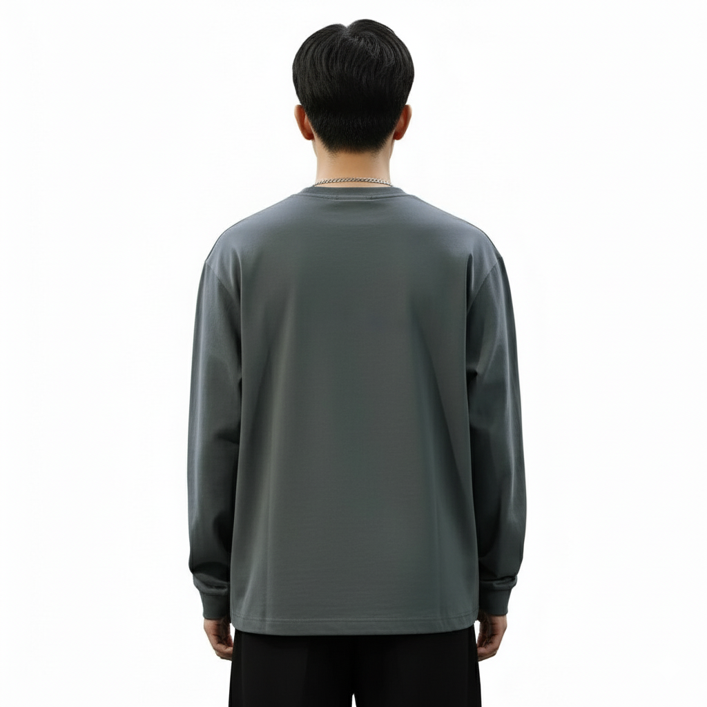 Men Casual Long Sleeve T Shirt