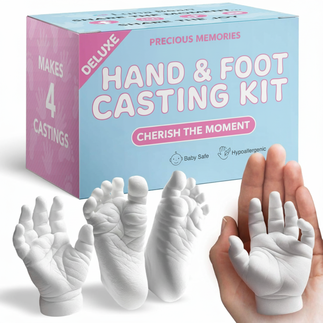 DIY Baby Casting Kit For Memorable Keepsakes