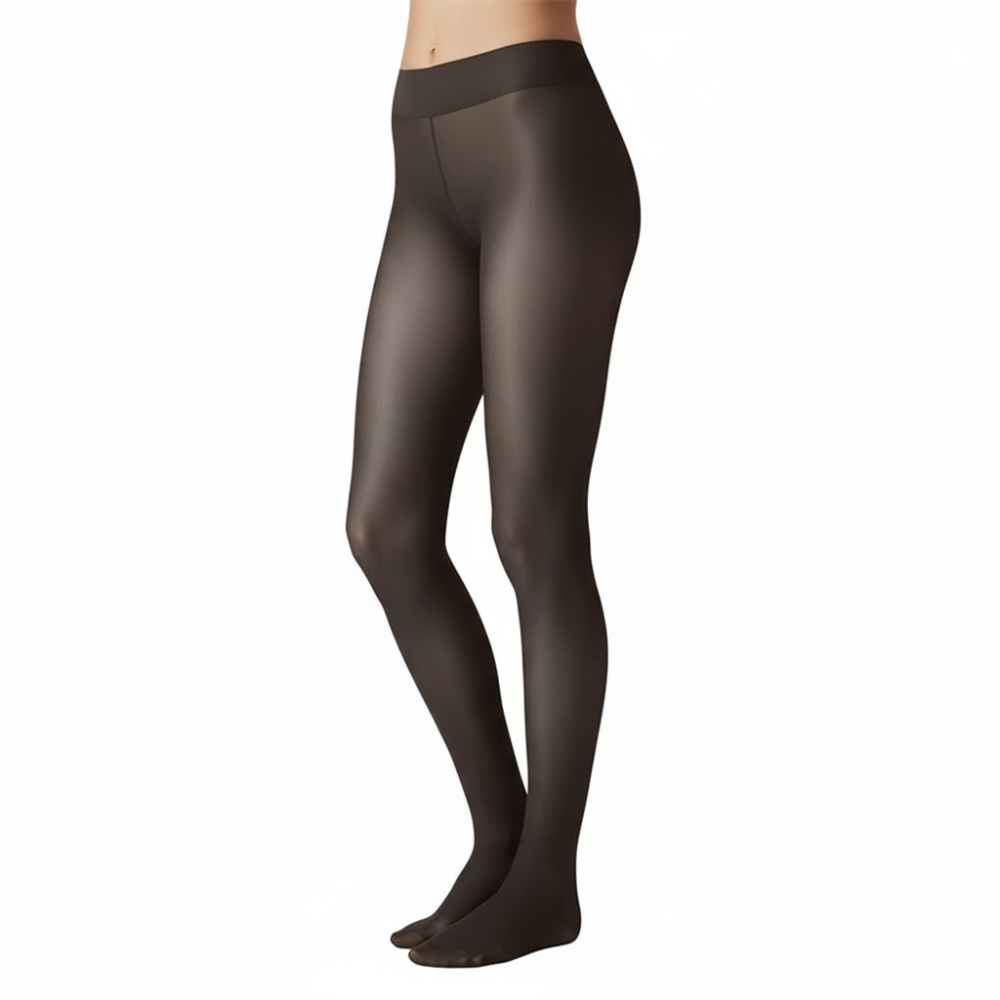 Fleece Lined Compression Leggings For Winter Warmth