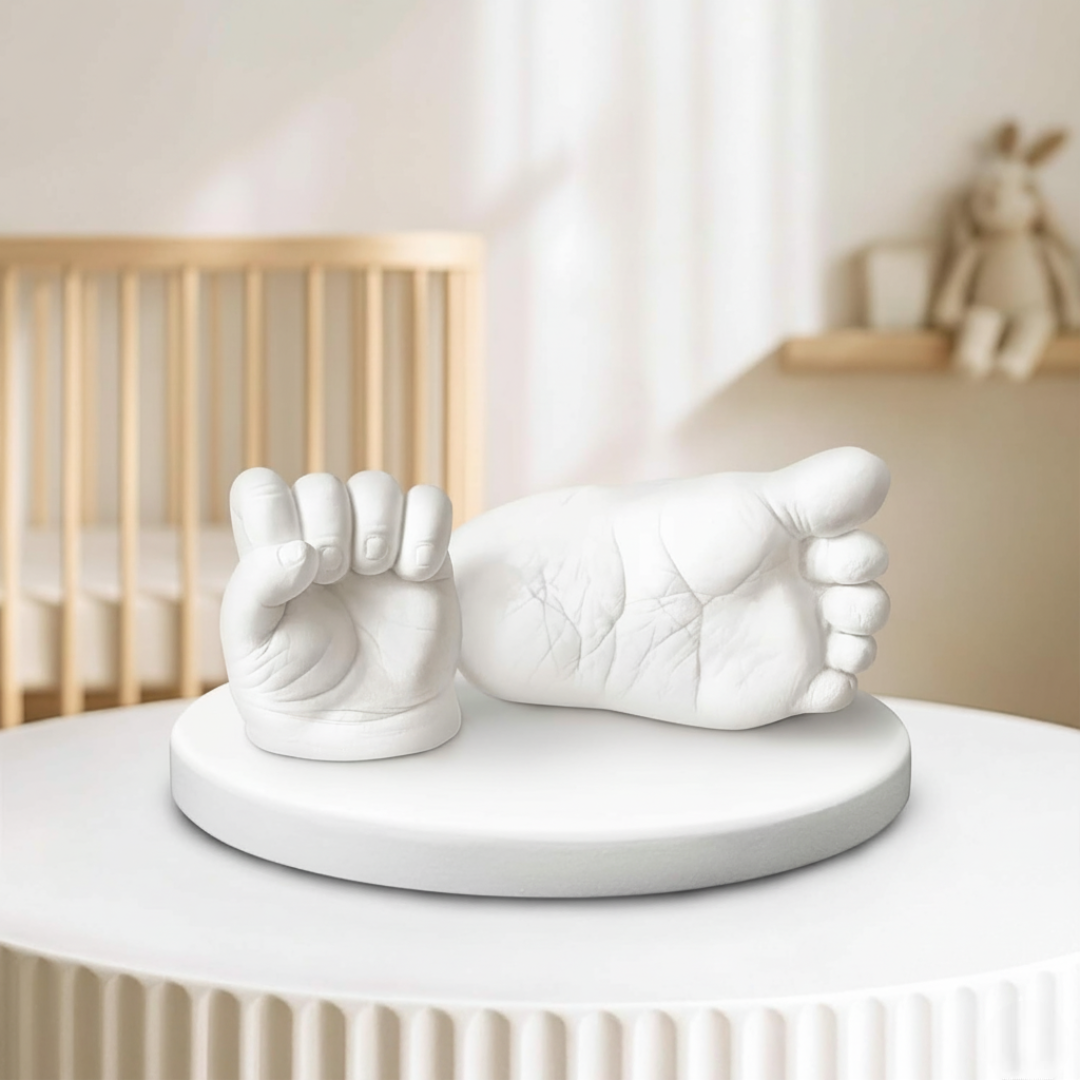 DIY 3D Baby Keepsake Handprint And Footprint Kit