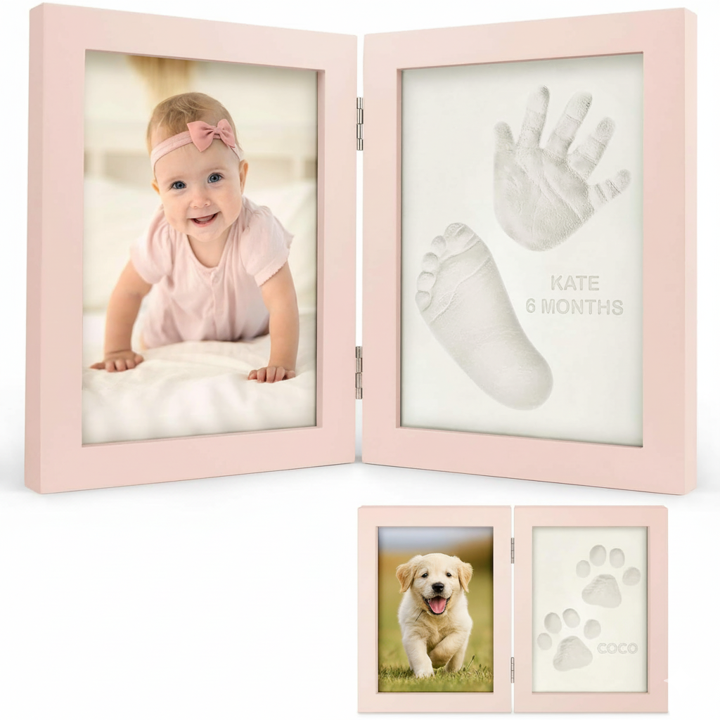 Custom Baby Handprint And Footprint Frame Kit