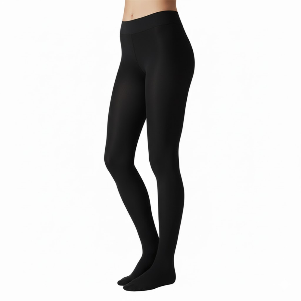 Fleece Lined Compression Leggings For Winter Warmth