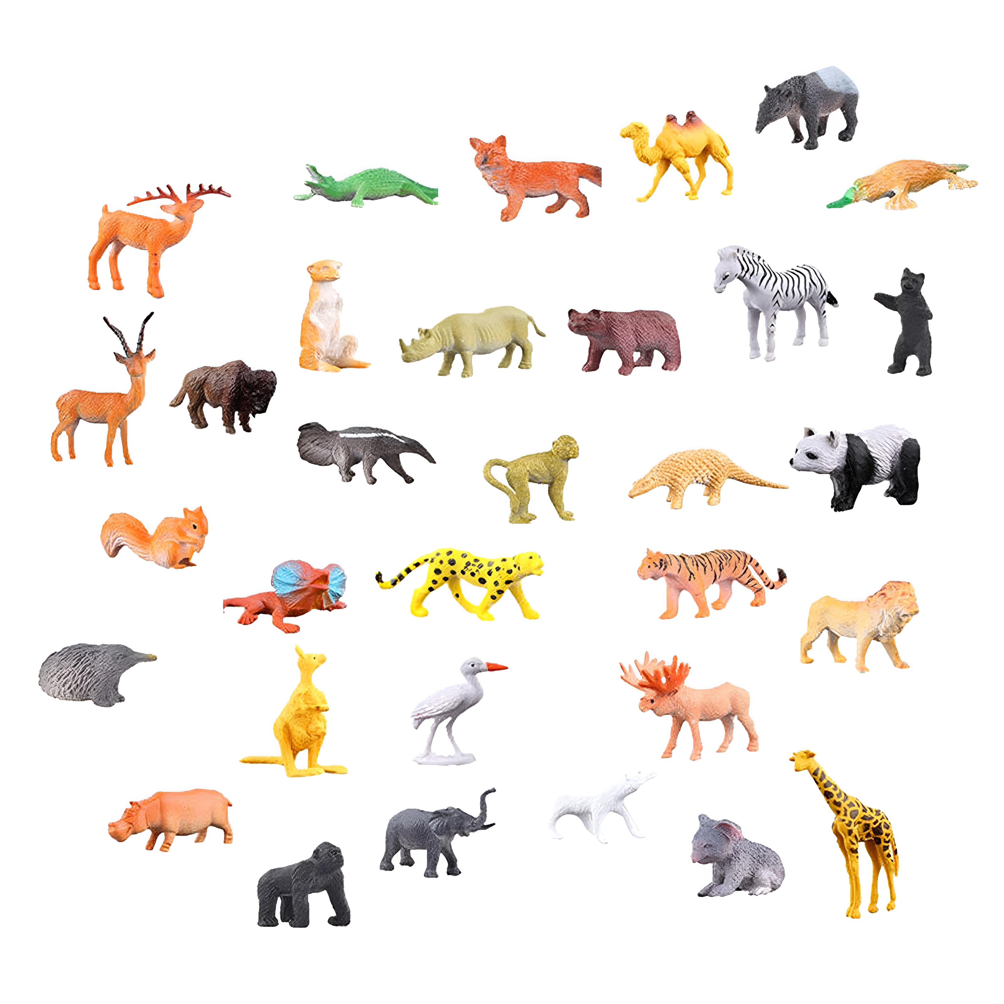 Christmas Advent Calendar With Animal Figures