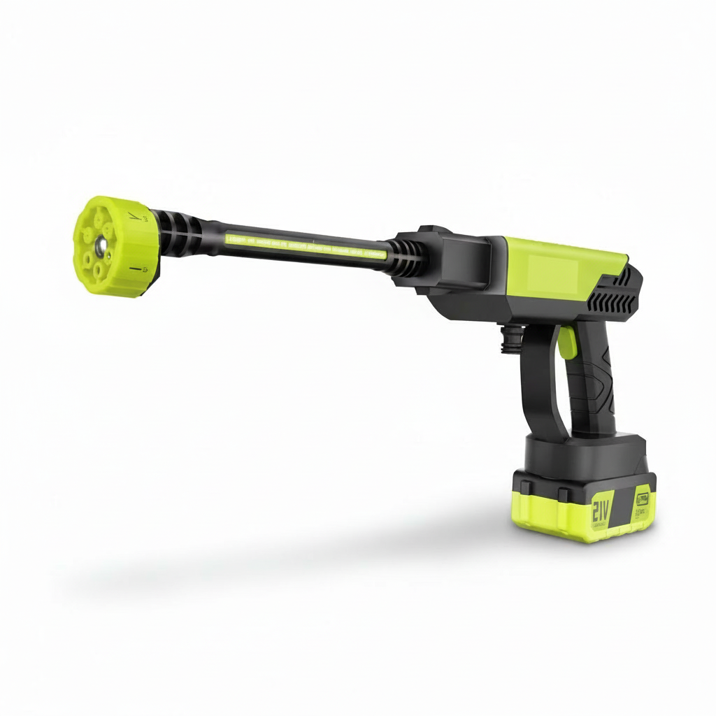 Battery Powered Cordless Pressure Washer With Multi Function Nozzle