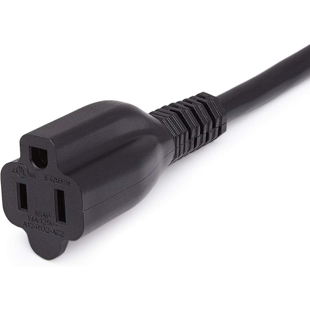 Indoor Extension Power Cord With Flat Plug