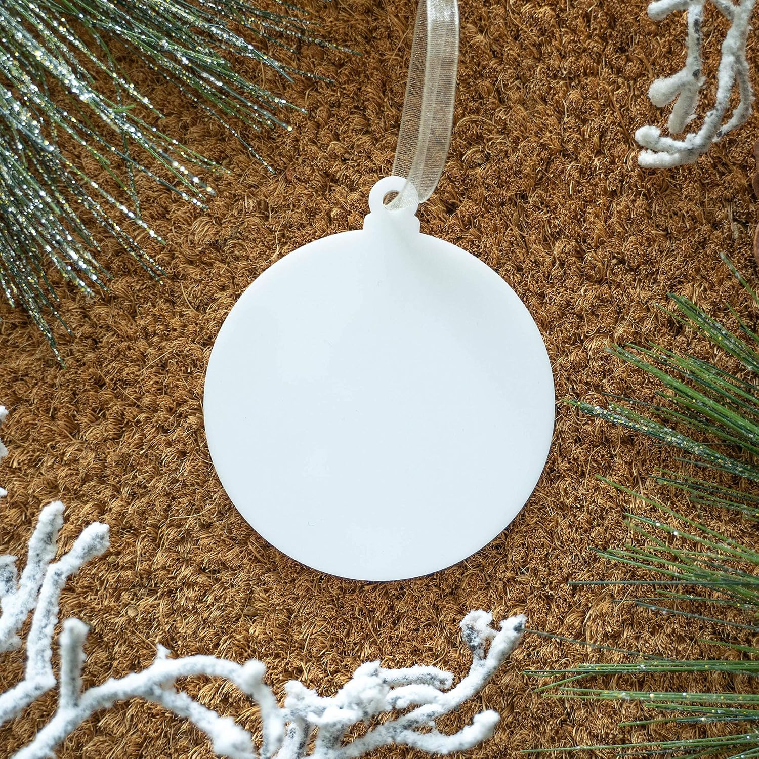 Personalizable Christmas Tree Hanging Ornament Set For Pets