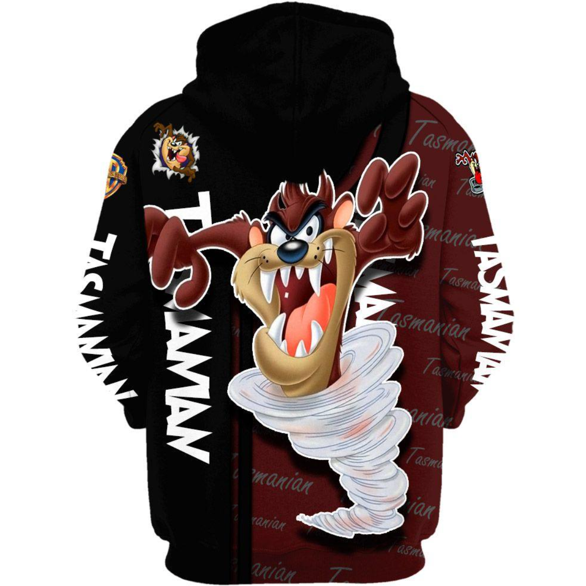 Tasmanian Devil Zip-up Hoodie