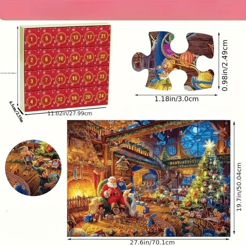 Advent Calendar Christmas Puzzle