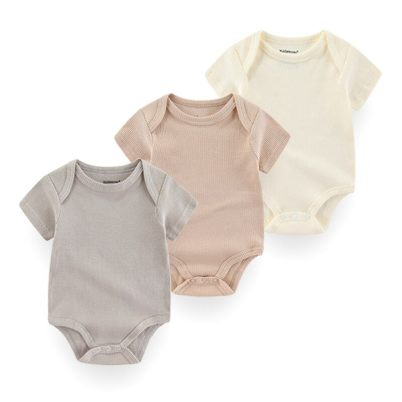 3-Piece Baby Christmas Comfortable Bodysuits-Children Cloth Shop