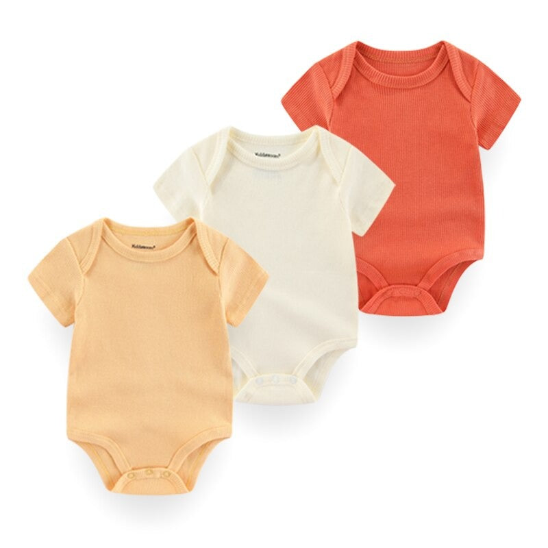 3-Piece Baby Christmas Comfortable Bodysuits-Children Cloth Shop