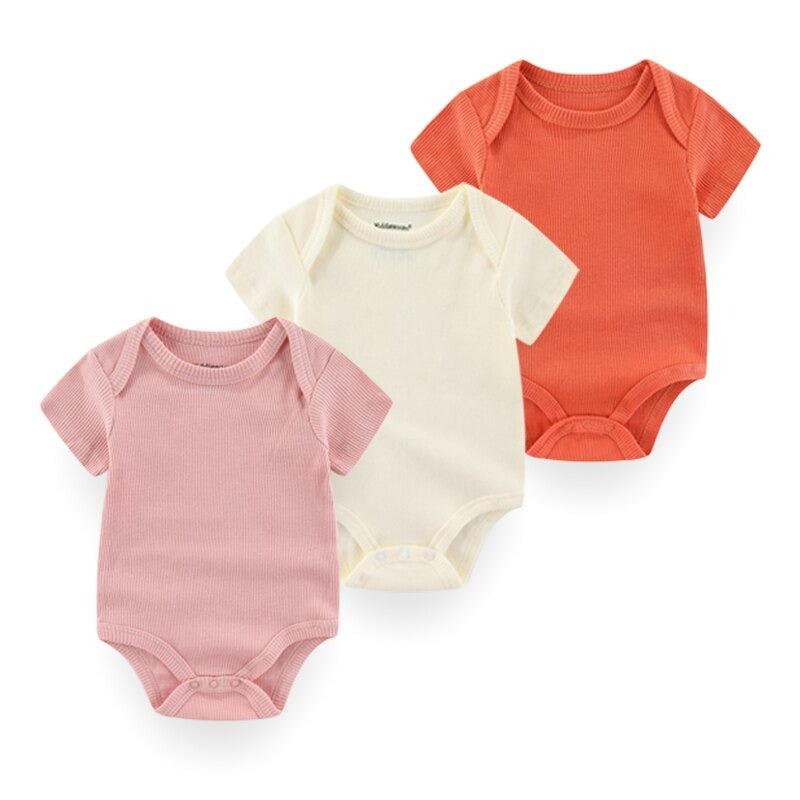 3-Piece Baby Christmas Comfortable Bodysuits-Children Cloth Shop