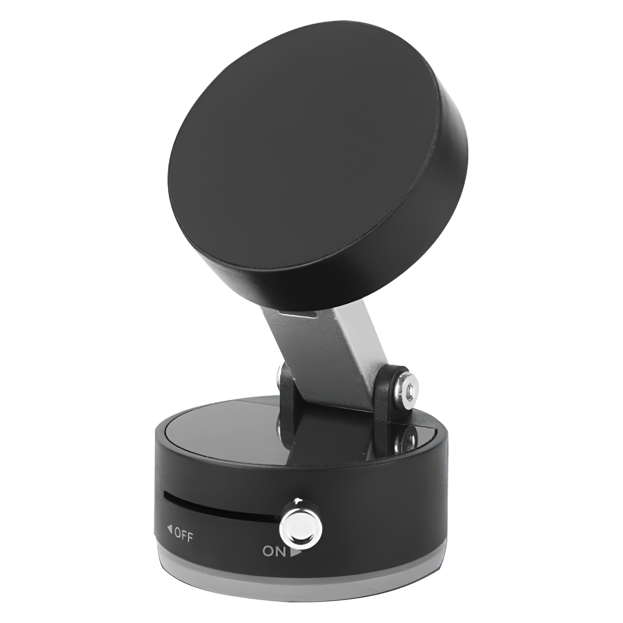 Car Phone Mount With Magnetic Top And Suction Base For Dashboard