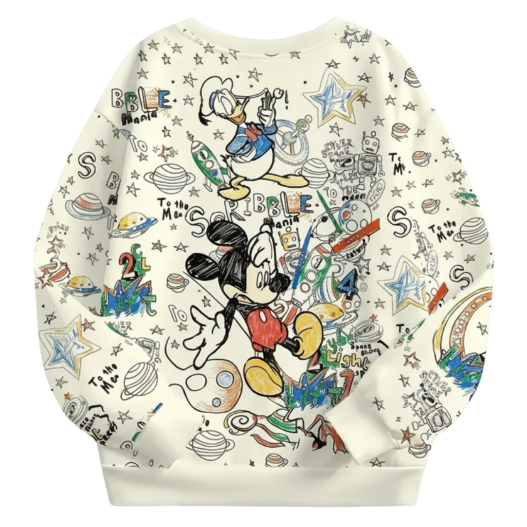 Casual Wear Classic Design Printed Sweatshirt