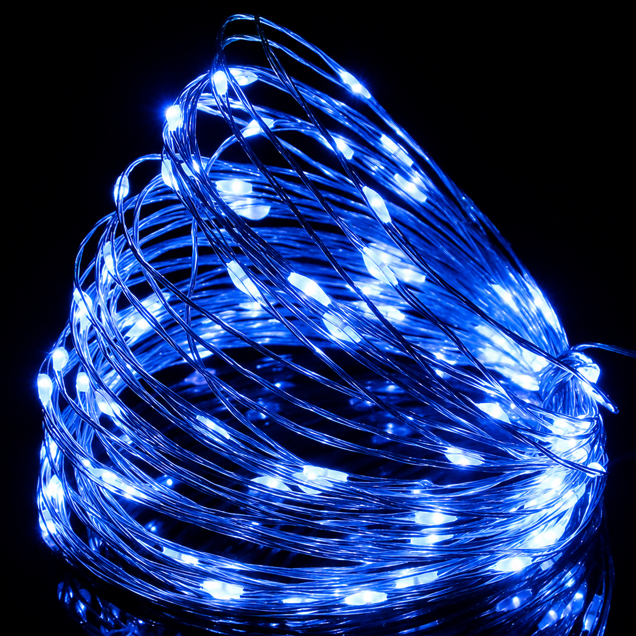 USB Powered Micro LED String Lights for Indoor Holiday and Party Decoration