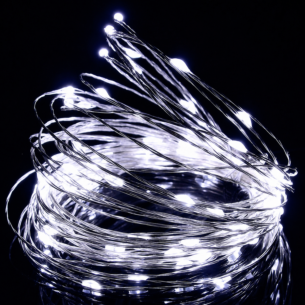 USB Powered Micro LED String Lights for Indoor Holiday and Party Decoration