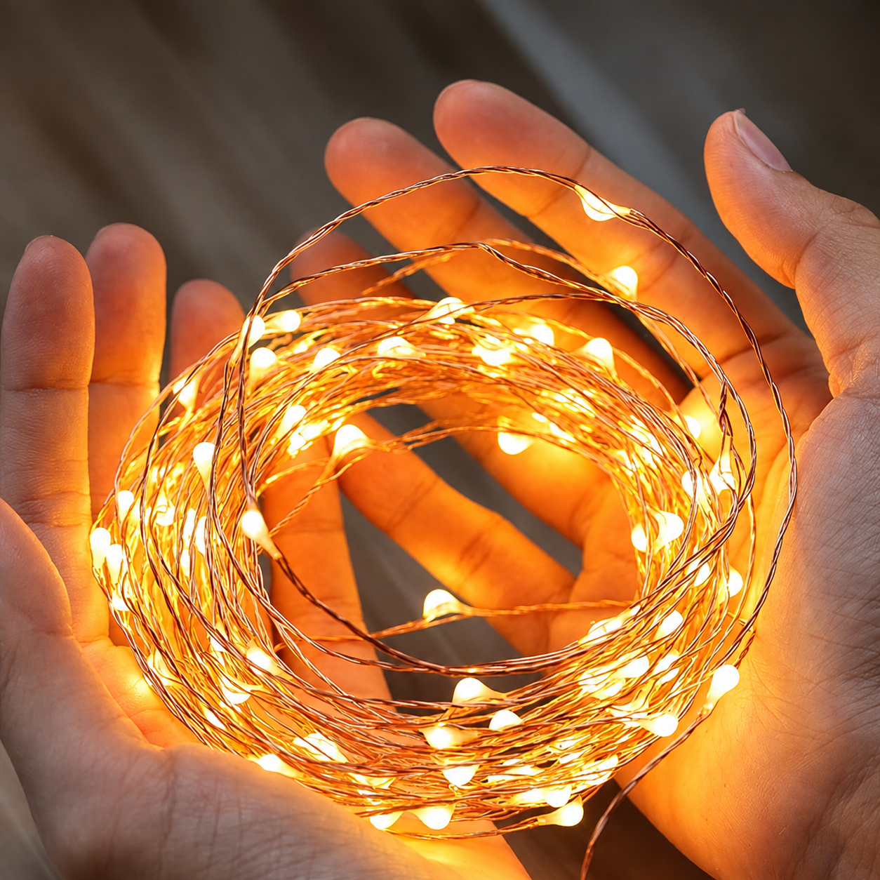 Battery Powered LED Fairy String Lights for Holiday and Party Decoration