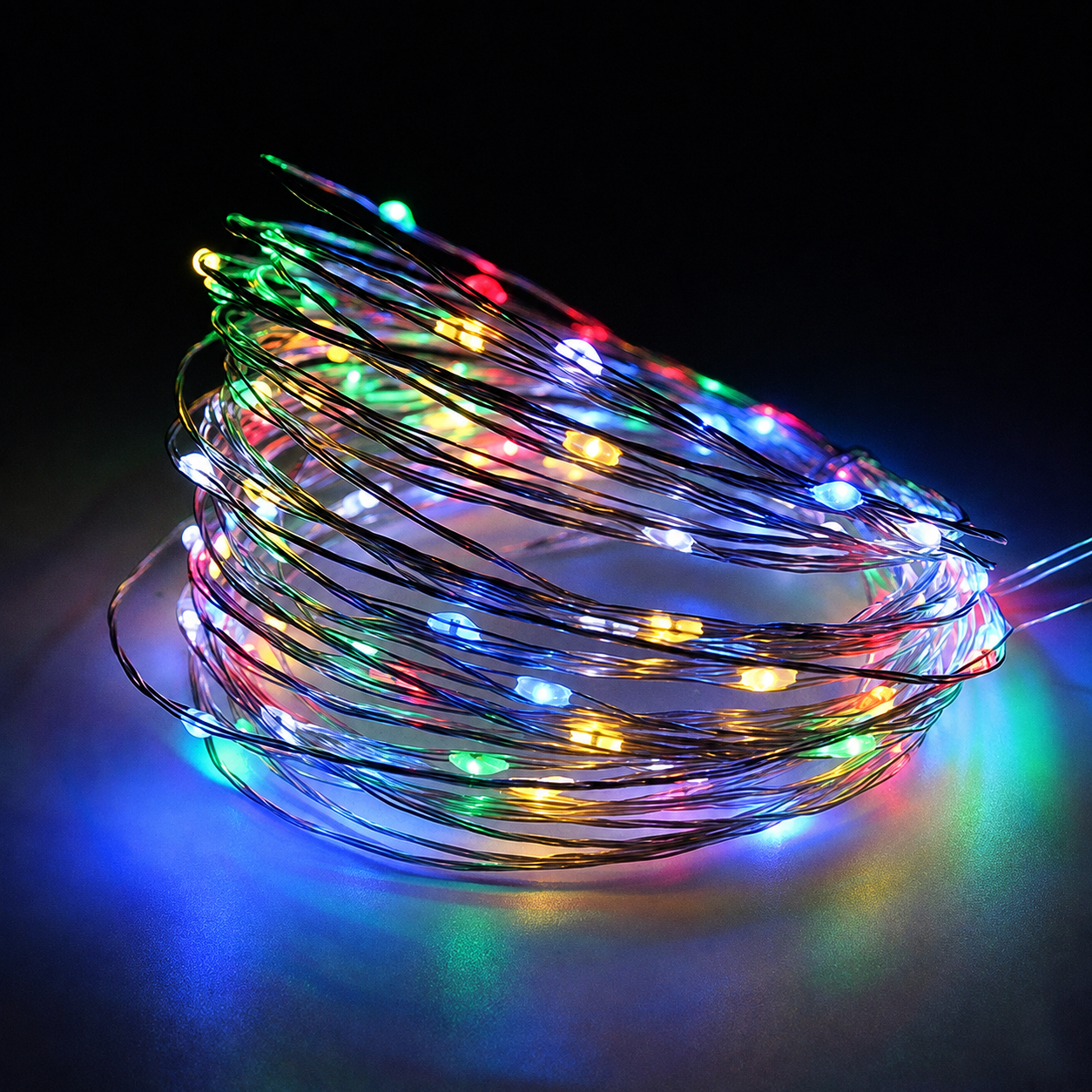 Battery Powered LED Fairy String Lights for Holiday and Party Decoration