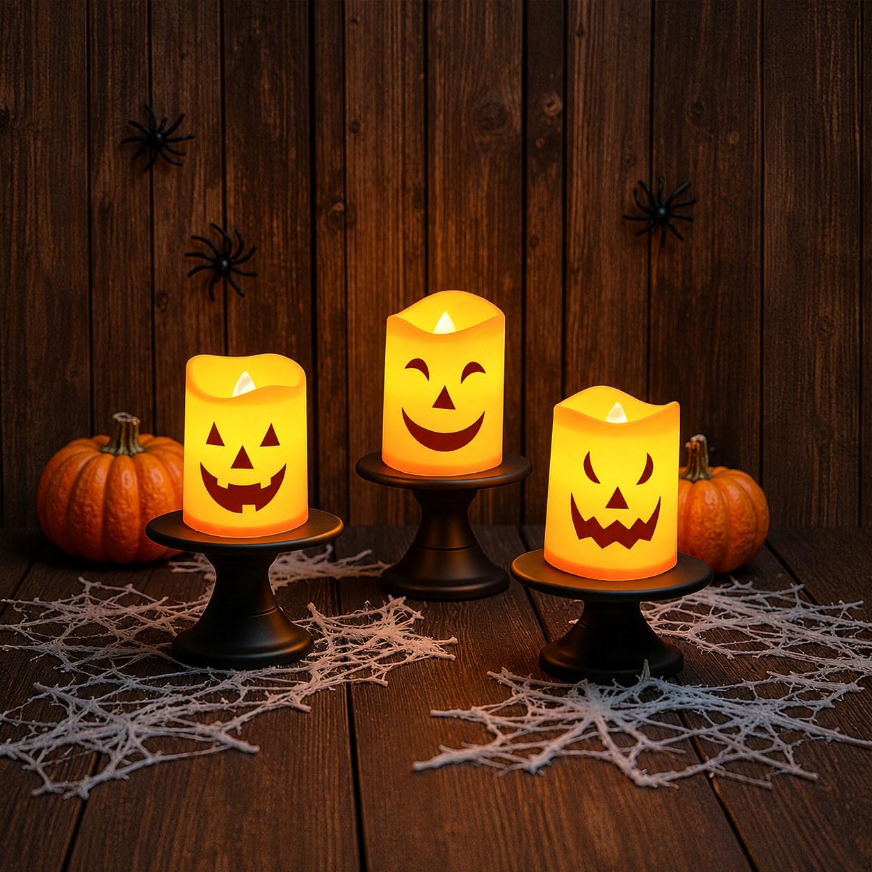Decorative Christmas LED Night Light Candles For Room Decor  