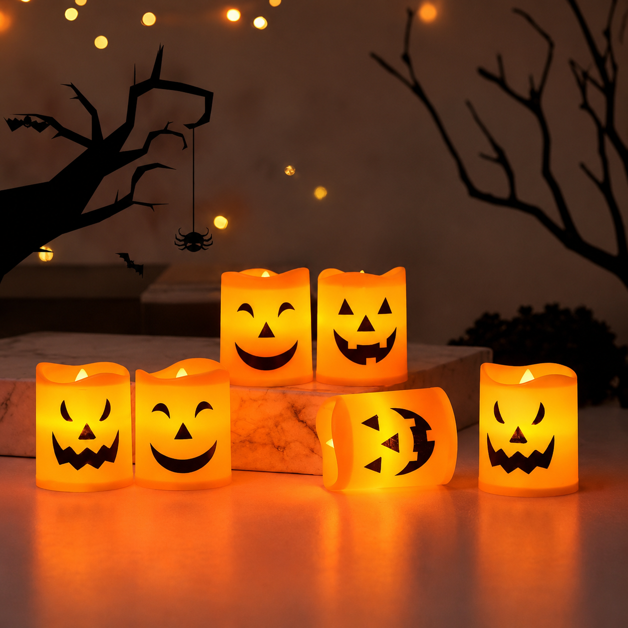 Decorative Christmas LED Night Light Candles For Room Decor  