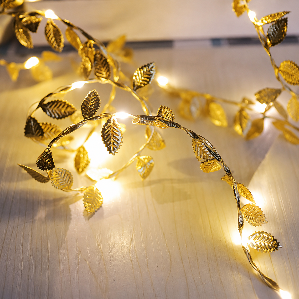 Indoor Holiday Garland Christmas String Lights 