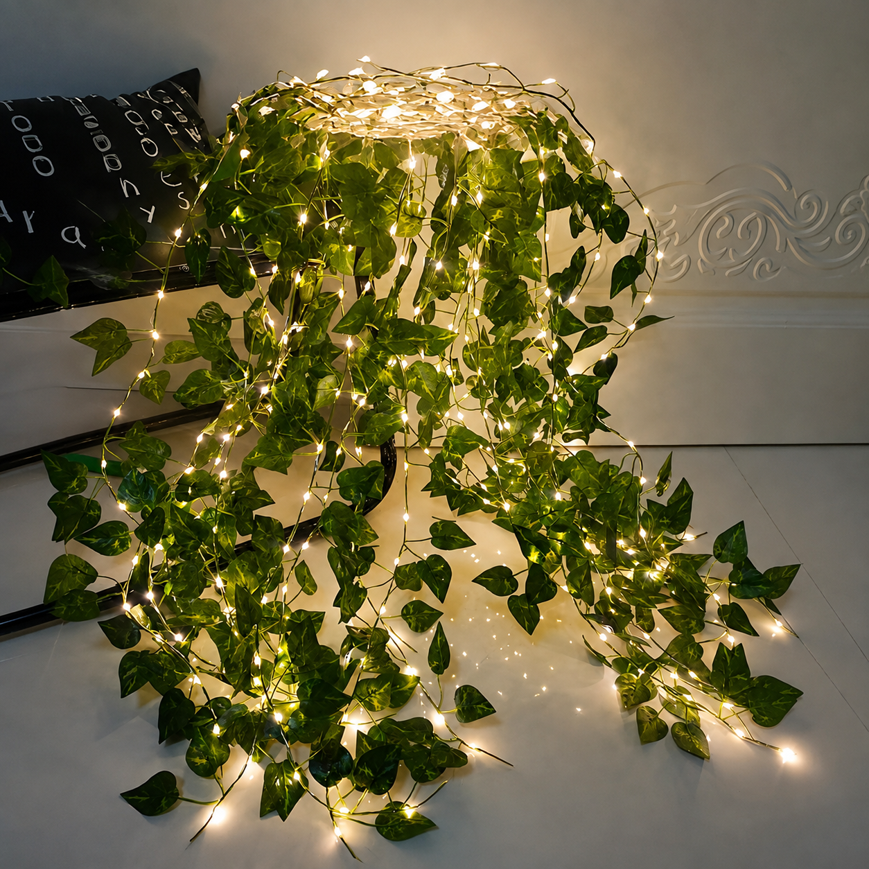 Indoor Holiday Garland Christmas String Lights 