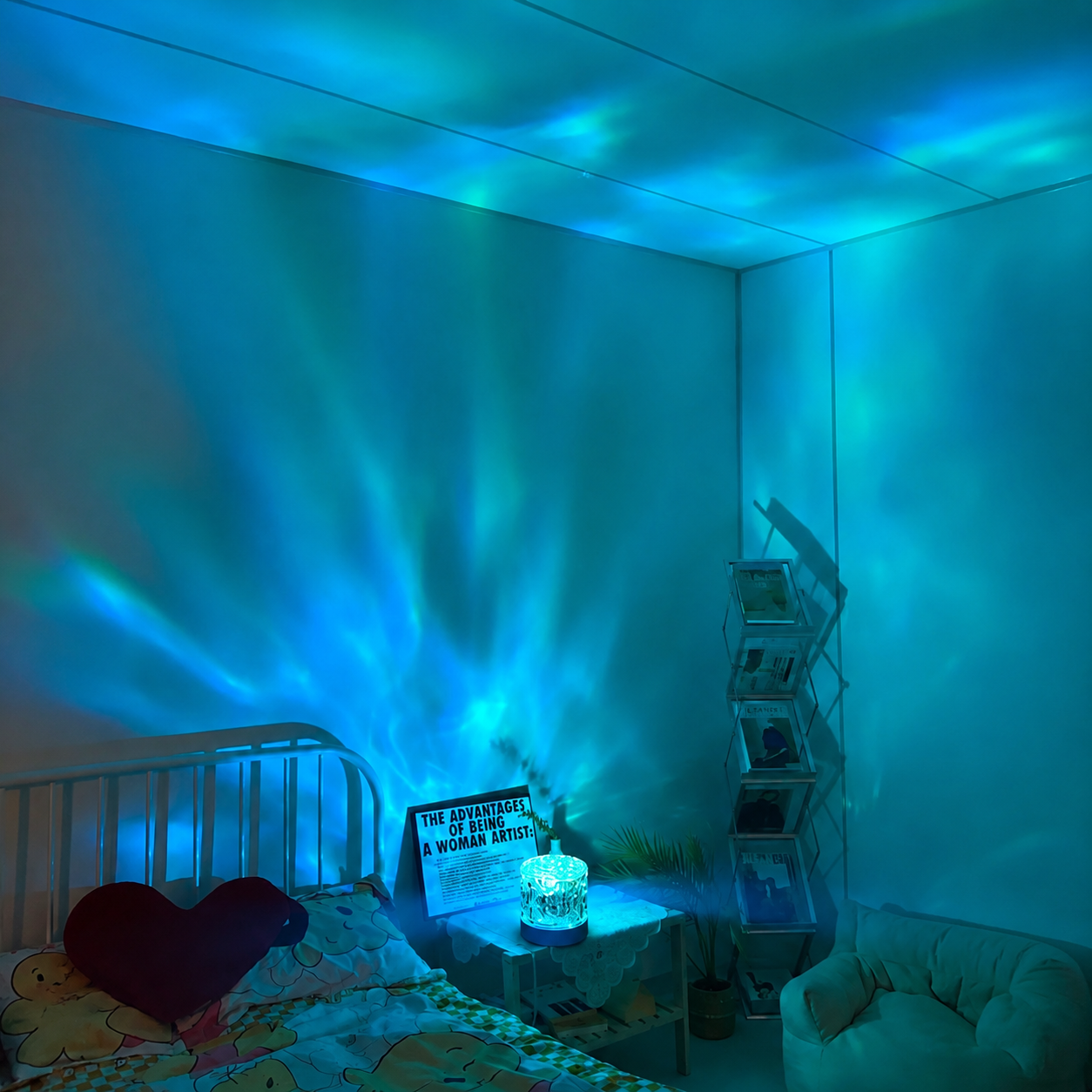 USB Powered RGB Water Wave Christmas Lamp  