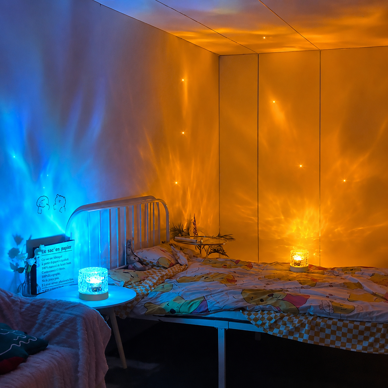 USB Powered RGB Water Wave Christmas Lamp  