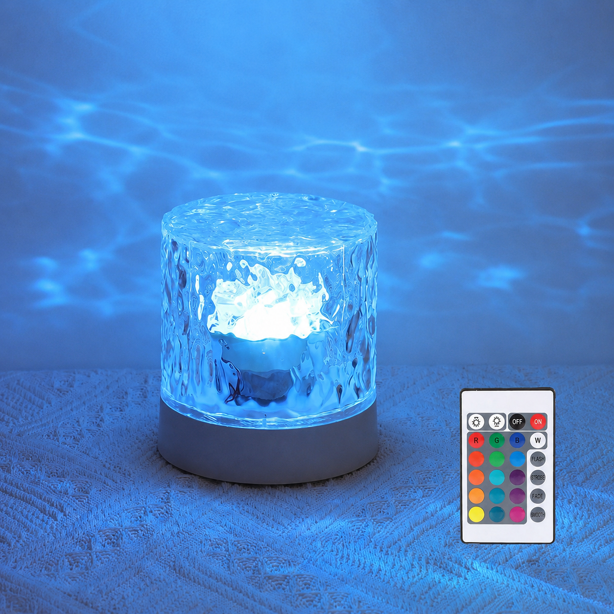 USB Powered RGB Water Wave Christmas Lamp  