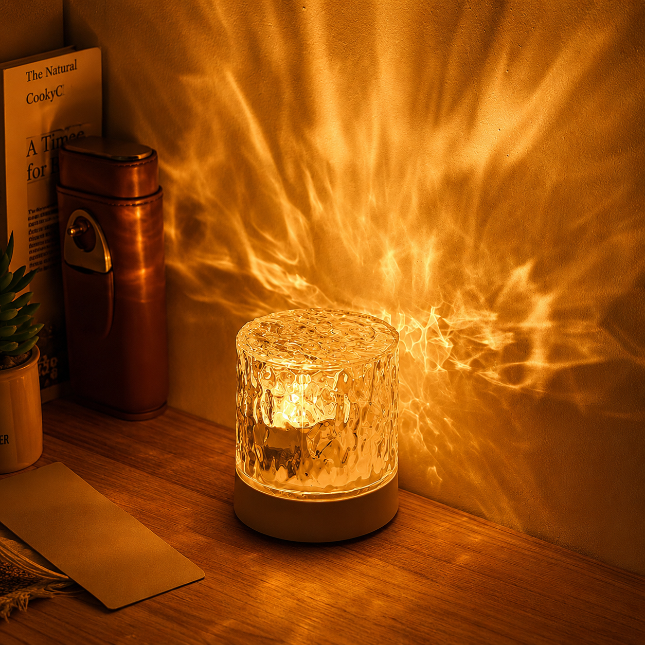 USB Powered RGB Water Wave Christmas Lamp  