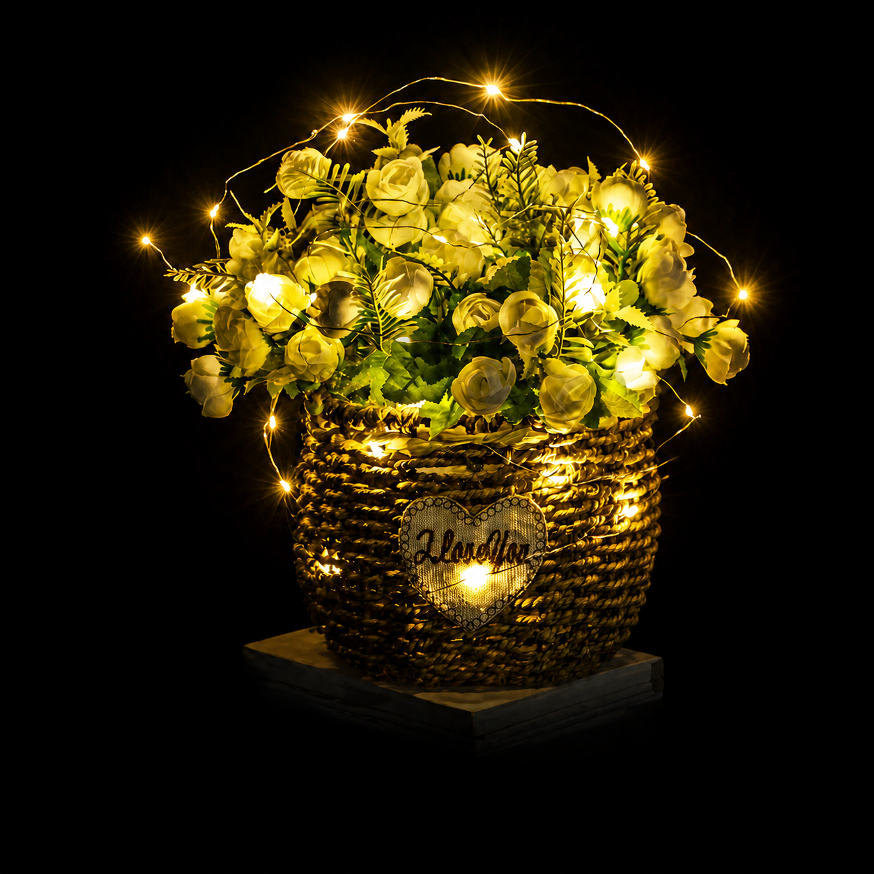 Battery Operated LED Mini Star Fairy Christmas Lights  