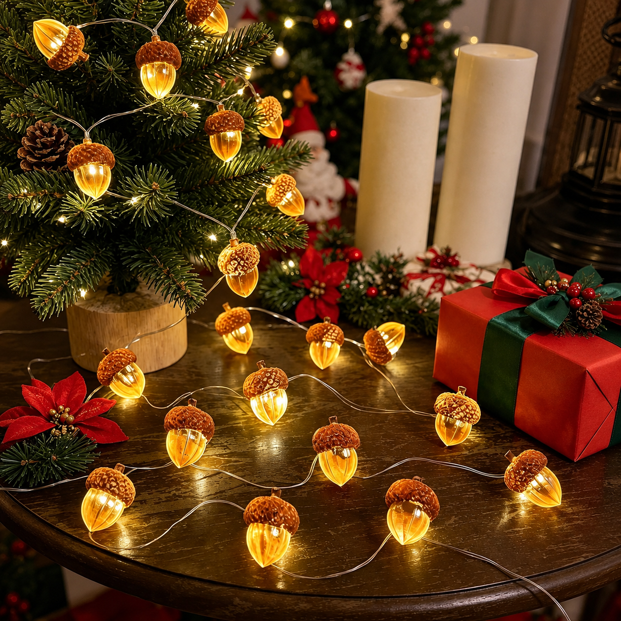 Artificial String Lights For Halloween And Christmas Decor
