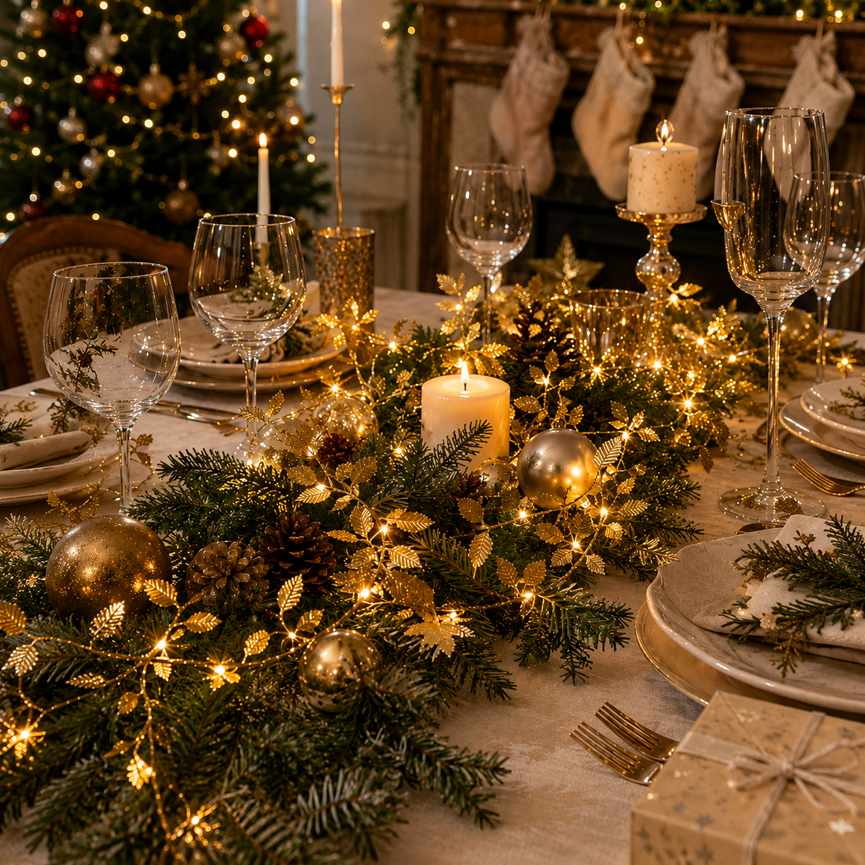 Artificial String Lights For Halloween And Christmas Decor