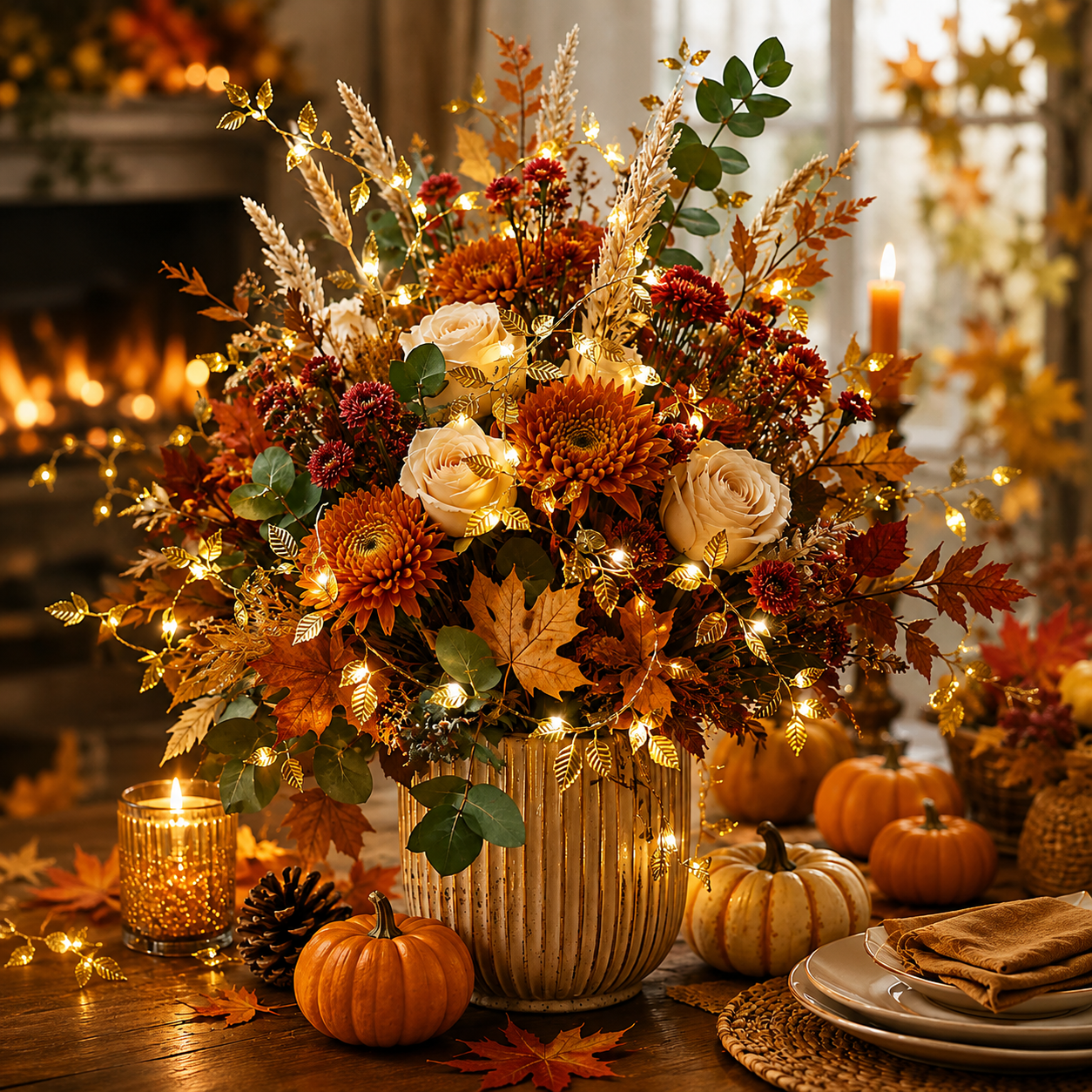 Artificial String Lights For Halloween And Christmas Decor