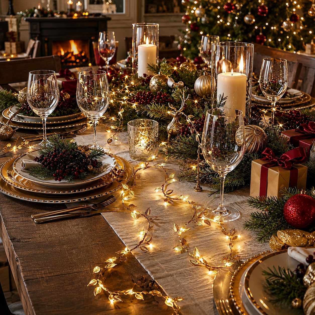 Artificial String Lights For Halloween And Christmas Decor